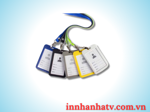 Bao Da Đeo Thẻ Văn Phòng